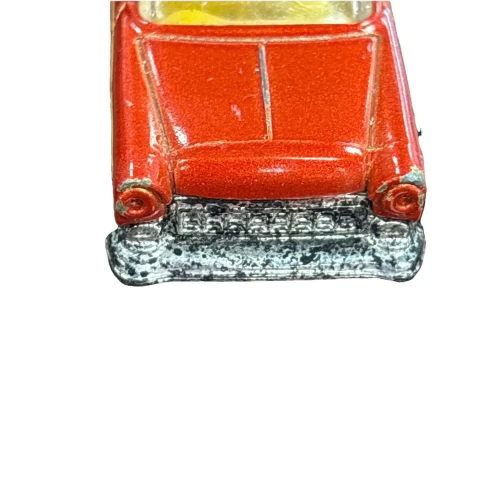 Hot Wheels 1955 Chevy Nomad C.1969 Mattel Orange With Flames Modern Reproduction